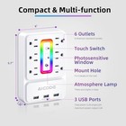 Aicode Outlet Extender With Usb  Wall Outlet Splitter Night Light