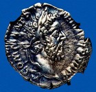 Blue Toned 177-192 Ad Commodus Ancient Roman Silver Denarius Coin Ngc Choice Vf