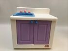 Little Tikes Big Dollhouse My Sizebarbie Furniture 3pc Kitchen Sink Stove Fridge