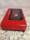 Realistic Stereo-mate Portable Cassette Player Model No  14-1067 Scp-28 In Red