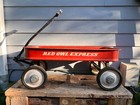 Antique Red Owl Express Wagon Vintage Grocery Rare Aero Radio Flyer 