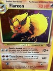Vintage Wotc Flareon Holo 3 64 Jungle Pok  mon Card Lp Clean Holo 1999