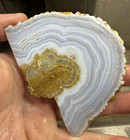 Namibia Blue Lace Agate Rough Slab Lapidary Cabochon 83 7 Grams