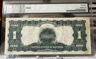 Pmg 1899 Au 55 Black Eagle  1 One Dollar Silver Certificate About Uncirculated
