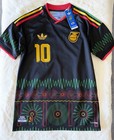 Adidas Men s Bob Marley Jamaica National Team 2026 Away Replica Jersey  Black