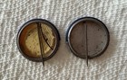 Pair Of Vintage 1930s    confucius Say    Pin Back Button