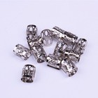 Adjustable Metal Dreadlock Beads For Braids Hair Cuffs Clips Hair Rings