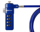 Sendt Blue Notebook laptop Combination Lock Security Cable