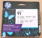Genuine Hp 91 Dual Printhead  C9463a Photo Black   Light Gray  Exp 2016   sealed
