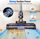 Cordless Vacuum Cleaner  2200 Mah Battery  8-in-1 Lightweight Self-standing  New