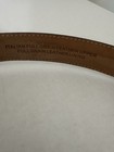 Kirkland Signature Brown Genuine Leather Belt Men   s Size 40 Contrast Stitch
