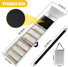 50 3inch Portable Folding Aluminum Alloy Sluice Box gold Sluice Equipment sluice