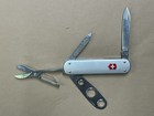 Victorinox Swiss Army Knife Cigar Cutter Punch Silver Alox 54850 Rare