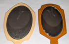 Vintage Vanity Travel Hand Mirror Lot Of Two Windsor Arch   Fiberloid