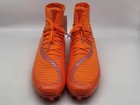 Under Armour Highlight Lax Md Cleats Mens 9 Orange Intelliknit Lacrosse
