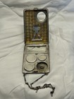 Vintage American Silver Coin Holder Compact Purse  - Elgin Eam