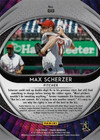 2019 Panini Prizm Brilliance  b8 Max Scherzer Washington Nationals Insert Card