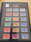 1937 Kgvi Coronation Omnibus Complete Set Of 202 Stamps Mnh