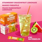 Dunkin    Zero Sugar Refreshers Singles To Go  Powdered Drink Mix Packets  30 Ct V