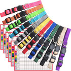 Puppy Collars Soft Nylon Safety Whelping Litter Collar 12pcs Small Pets With