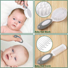 Newborn Baby Healthcare Grooming Kit  24pcs Safety Care Set  Grey White