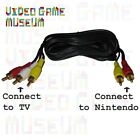 Vgm Nes Av Cable Simulated Stereo Audio Video Tv Cord Original Nintendo System