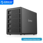 Orico 5 Bay Hard Drive Enclosure Usb C 3 1 To Sata 10gbps For 2 5 3 5  Hdd Ssds