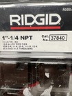 Ridgid 1-1 4 - 11-1 2 Npt Rh Alloy Steel  Pipe Threader Die Set 37840