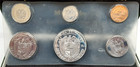 1973 Panama 6 Coin Mint Proof Set In Ogp