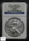 2011 25th Anniversary 5-coin American Silver Eagle Set Ngc Ms 69   70 Pf 69   70