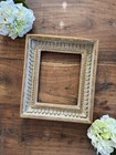 Antique Style Frame Gold Wood Vintage Ornate Gilt Gesso Art Old Fits 9x7 Opening