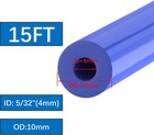 5 32   4mm  Id Silicone Vacuum Tubing Hose Line 15ft 5 32  4mm -15ft Blue