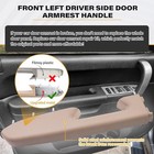 22818467 Front Driver Side Door Armrest Compatible With 2010-2014 Chevy Silverad
