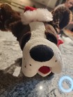 Vintage  Dan Dee Dachshund Sing Lights Motion Animated Weiner Dog Christmas 
