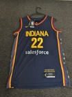 Nike Indiana Fever  22 Rebel Edition Wnba Jersey Mens Size 48 Navy Nwt