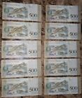 1 10 Bundle 10 Pcs Bank Notes Venezuela 500 Bolivares Circulated 2007-2017 Cash