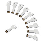 10pcs lot 1g 2g 4g 8g 16g 32g Metal Key Model Usb 2 0 Flash Drive Thumb Stick Us