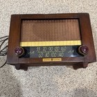 Vintage 1950 Ge General Electric Model 410 Am Tube Radio Not Working 