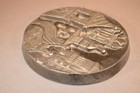 Vintage Soviet Russian Moscow Kremlin Pewter Paperweight 1970s