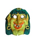 Vintage Gypsy Witch Halloween Mask Star Band 1969 Bright