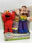 Vintage Fisher-price Sesame Street Elmo  Mr  Noodle   Dorothy Stuffed Plush New 
