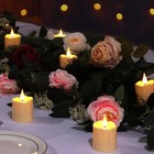 Freepower Rechargeable Flameless Led Votive Candles With Timer Remote - 2   X   