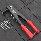 1 Heavy Duty Rivet Gun Kit  Hand Rivet Tool For Metal  Wood And Plastic