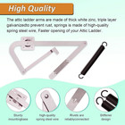 Replacement Attic Ladder Hinge Arm Kit For Werner Models   Mk 1-5  A2208  A2210 