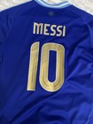 Nwt Adidas Argentina  10 Lionel Messi 24 25 Authentic World Cup Jersey Sz M 