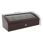 Automatic Watch Winder Display Box 8 9 Slots Vintage Style Silence Motor