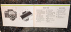 Nikon F 35mm Film Slr Camera Instruction Owner Manual Vintage