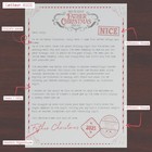 Personalised Letter From Father Christmas   Santa     Custom Name  Message   Gift