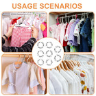 8 Pcs Baby Closet Dividers  Nursery Closet Dividers With Clear Size And Age Labe