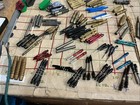 Massive Metal plastic  Shaft Dart Lot W  Accessories Vintage Over 100   Cases
